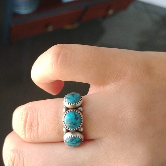 ⚜️ Vintage Turquoise Ring - Picture 4 of 6